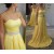 Long Yellow Beaded Spaghetti Straps Prom Formal Evening Party Dresses 3021000