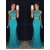 Trumpet/Mermaid Two Pieces Long Blue Lace Prom Evening Formal Dresses 3020103