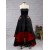 High Low Strapless Black Red Prom Homecoming Cocktail Graduation Dresses 3021033