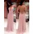 Long Pink Backless Prom Formal Evening Party Dresses 3021046
