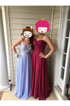 Long Chiffon Prom Formal Evening Party Dresses 3021071