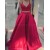 Two Pieces V-Neck Long Prom Formal Evening Party Dresses 3021075