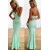 Trumpet/Mermaid Mint Green Long Prom Evening Formal Dresses 3020109