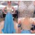 Beaded Long Blue Prom Formal Evening Party Dresses 3021104