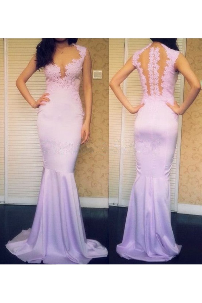 Mermaid Lace Long Prom Formal Evening Party Dresses 3021153
