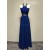 Long Blue Beaded Prom Formal Evening Party Dresses 3021173