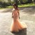Mermaid Off-the-Shoulder Lace Tulle Long Pink Prom Formal Evening Party Dresses 3021179