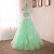 Long Sleeves Lace Mint Green Prom Formal Evening Party Dresses 3021181