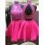 Two Pieces Sequins Short Hot Pink Prom Evening Homecoming Cocktail Dresses 3020119