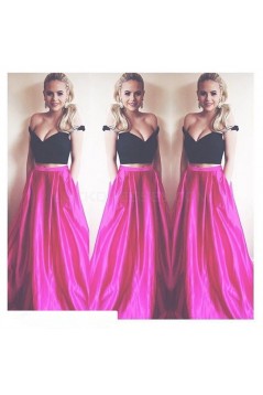 Two Pieces Off-the-Shoulder Prom Formal Evening Party Dresses 3021233