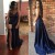 Sexy Spaghetti Straps Prom Formal Evening Party Dresses with Slit 3021258