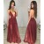 Sexy Deep V-Neck Prom Formal Evening Party Dresses 3021373
