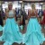 Beaded Two Pieces Long Blue Prom Formal Evening Party Dresses 3021381