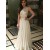 Long White Lace and Chiffon Prom Formal Evening Party Dresses 3021393