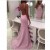Long Pink Mermaid Prom Formal Evening Party Dresses 3021424