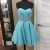 Short Blue Beaded Lace Prom Homecoming Cocktail Graduation Dresses 3021440