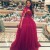 Ball Gown Long Sleeves Lace Prom Formal Evening Party Dresses 3021458