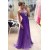 Long Purple Beaded Prom Formal Evening Party Dresses 3021474