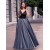 A-Line V-Neck Long Prom Formal Evening Party Dresses 3021476