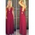 Long V-Neck Chiffon Prom Formal Evening Party Dresses 3021478