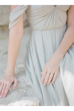 Long Chiffon Side Split Prom Evening Formal Bridesmaid Dresses 3020148