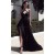 Long Black Halter Prom Formal Evening Party Dresses 3021506