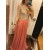 Sexy Low V-Neck Sequins Long Prom Evening Formal Dresses 3020176