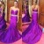 Mermaid Sweetheart Long Purple Prom Dresses Evening Gowns 3020237
