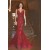 Mermaid Long Red Lace Prom Dresses Party Evening Gowns 3020242