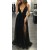 Sexy Long Black V-Neck Prom Dresses Party Evening Gowns 3020267