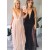 Sexy Low V-Neck Long Prom Dresses Party Evening Gowns 3020275