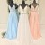 A-Line V-Neck Spaghetti Straps Long Prom Dresses Party Evening Gowns 3020389