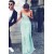 Long Spaghetti Straps Mint Chiffon Prom Dresses Party Evening Gowns 3020416