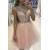 Beaded Short/Mini Tulle Homecoming Cocktail Prom Dresses 3020422