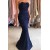 Long Blue Beaded Lace Mermaid Prom Dresses Party Evening Gowns 3020445