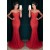 Mermaid Long Red Sparkly Prom Dresses Party Evening Gowns 3020449