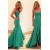 Long Green Mermaid Prom Dresses Party Evening Gowns 3020472