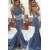 Mermaid Two Pieces Long Prom Dresses Party Evening Gowns 3020491