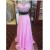 Long Pink Beaded Chiffon Prom Dresses Party Evening Gowns 3020522