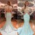 Long Sleeves Two Pieces Mermaid Beaded Lace Prom Evening Party Dresses 3020621