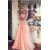 A-Line Beaded Lace Appliques Long Prom Evening Party Dresses 3020641