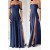 Long Blue Prom Evening Party Dresses 3020672