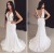 Long White Mermaid Beaded Prom Evening Party Dresses 3020682
