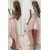 High Low Lace White Pink Prom Evening Party homecoming Graduation Dresses 3020691