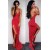 Sexy Long Red Lace Prom Evening Party Dresses 3020693