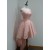 High Low Short Pink Beaded Lace Prom Homecoming Graduation Party Dresses 3020719
