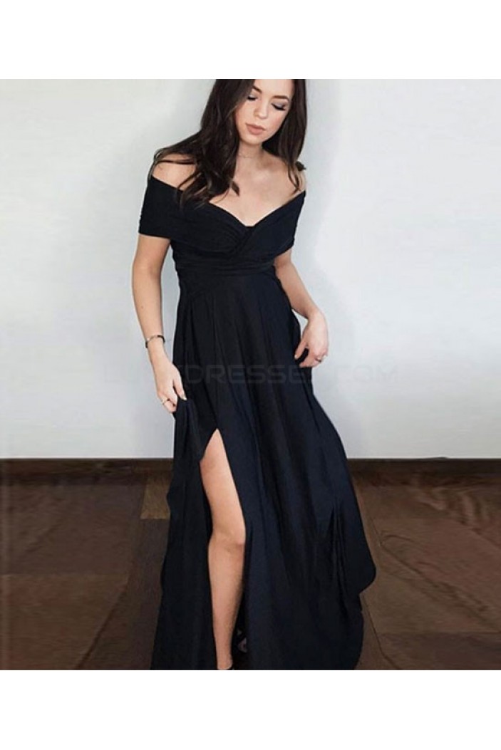 Long Off-the-Shoulder Prom Dresses Party Evening Gowns 3020747