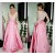A-Line Long Sleeves V-Neck Prom Formal Evening Party Dresses 3020802
