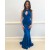 Mermaid Long Blue Prom Formal Evening Party Dresses 3020846