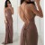 Long Spaghetti Straps Chiffon Prom Formal Evening Party Dresses 3020881